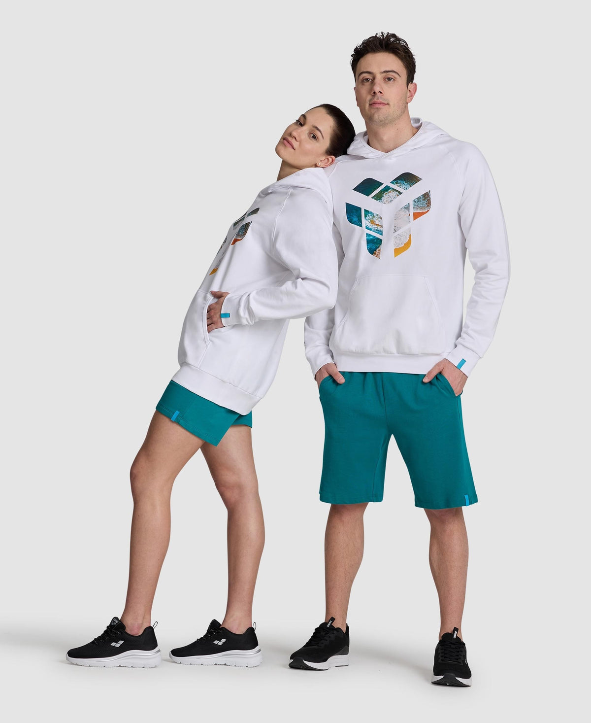 arena Planet Water Hooded Sweat