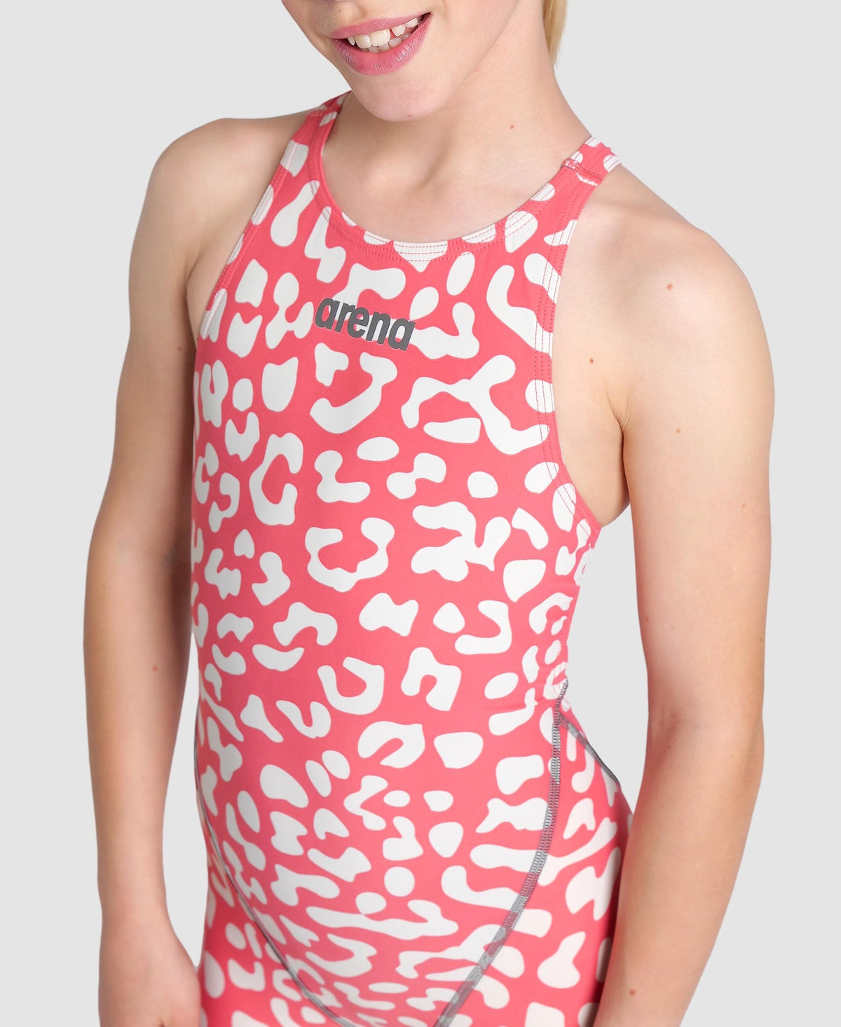 arena Powerskin ST Next Leopard Limited Edition Open Back Jr