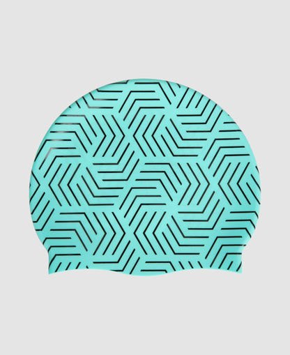 arena Print Silicone Cap