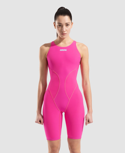 arena Powerskin Impulso Shocking Pink Limited Edition Open Back