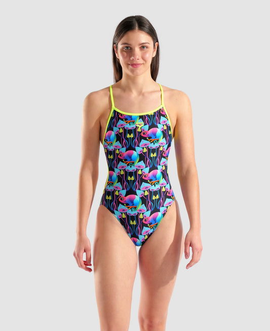 arena Multi Chameleons Lace Back
