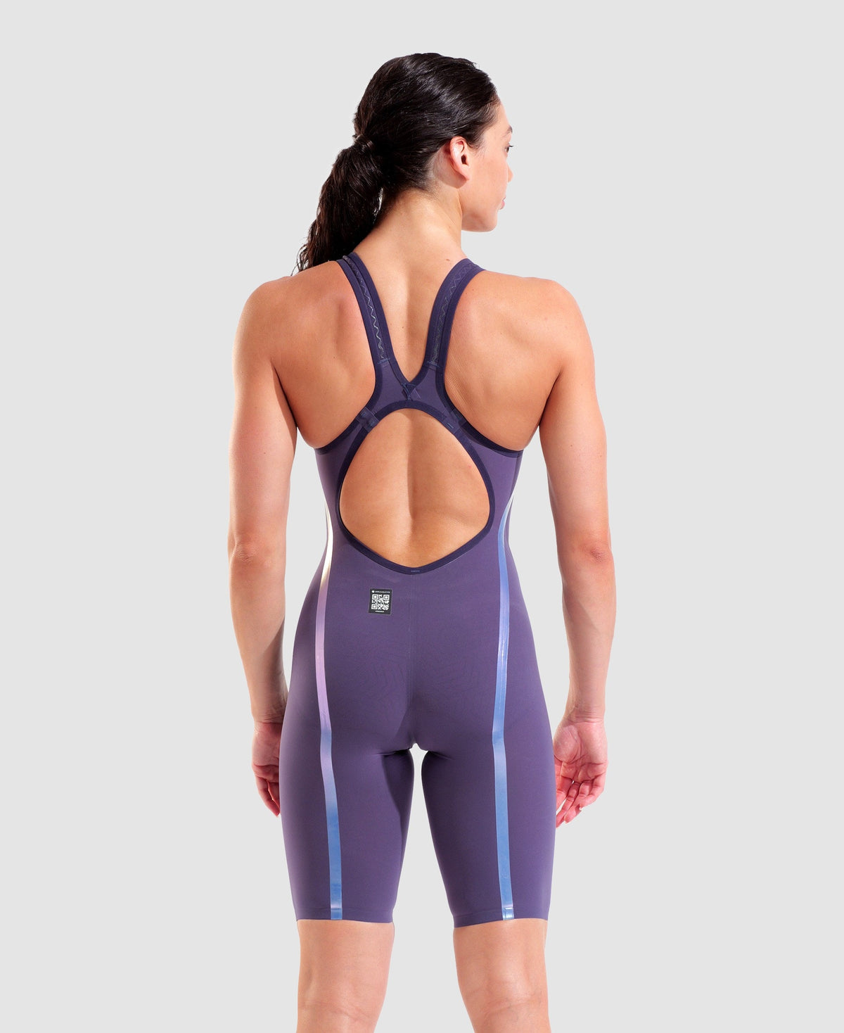 arena Powerskin Veloce Midnight Chrome Limited Edition Open Back