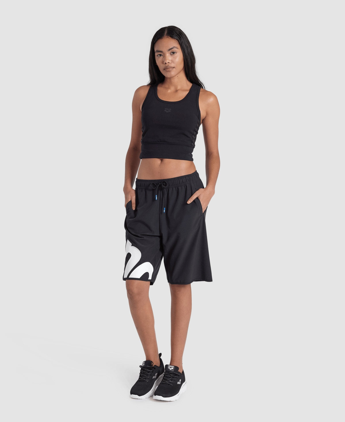 arena Icons Team Stripe Top