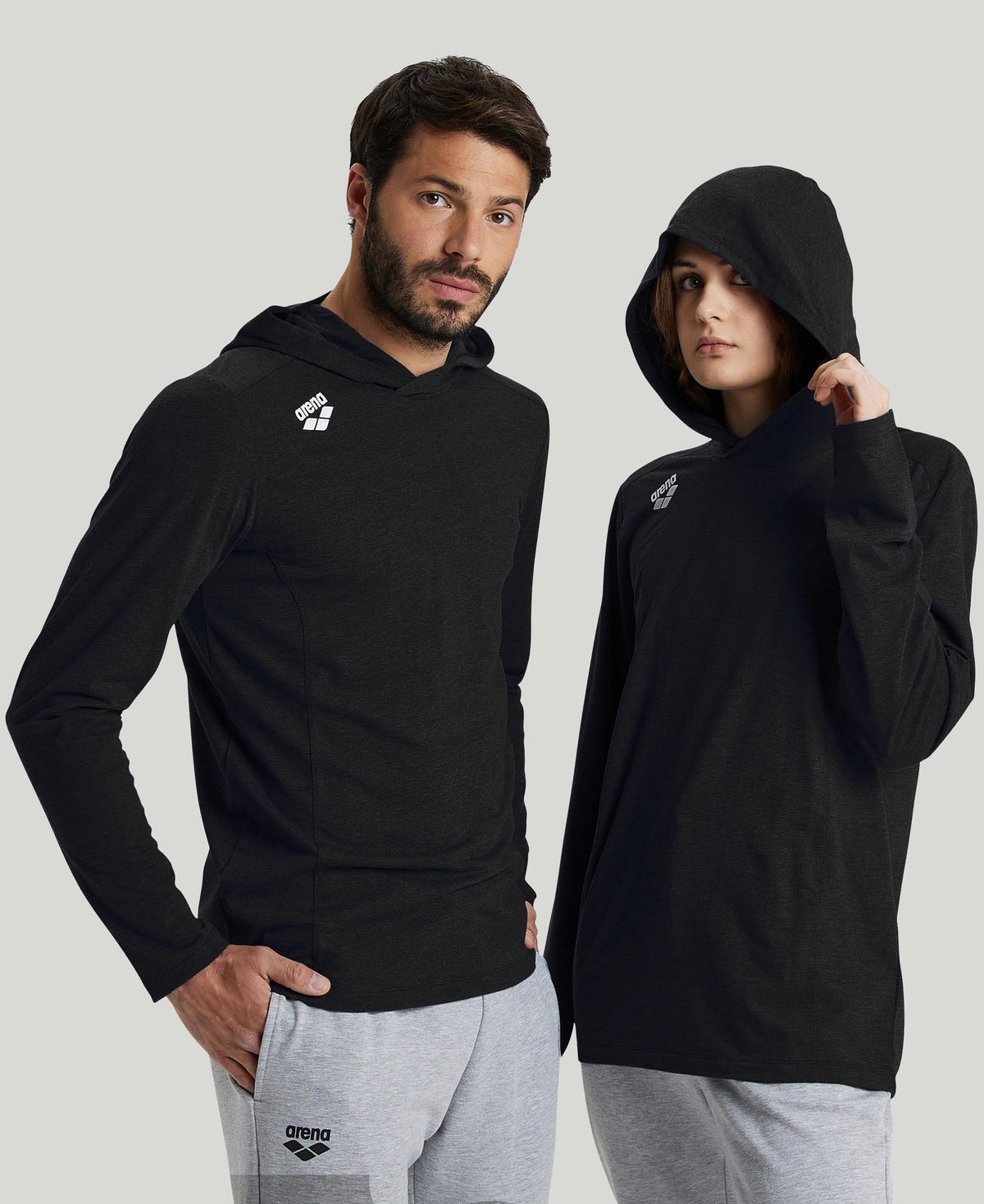 arena Unisex Team Hooded T-shirt Panel