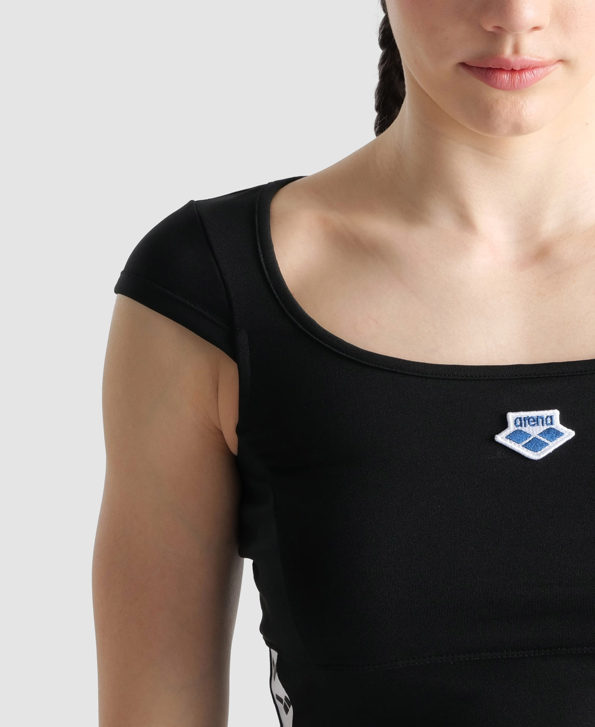 arena Icons Solid Bra Top
