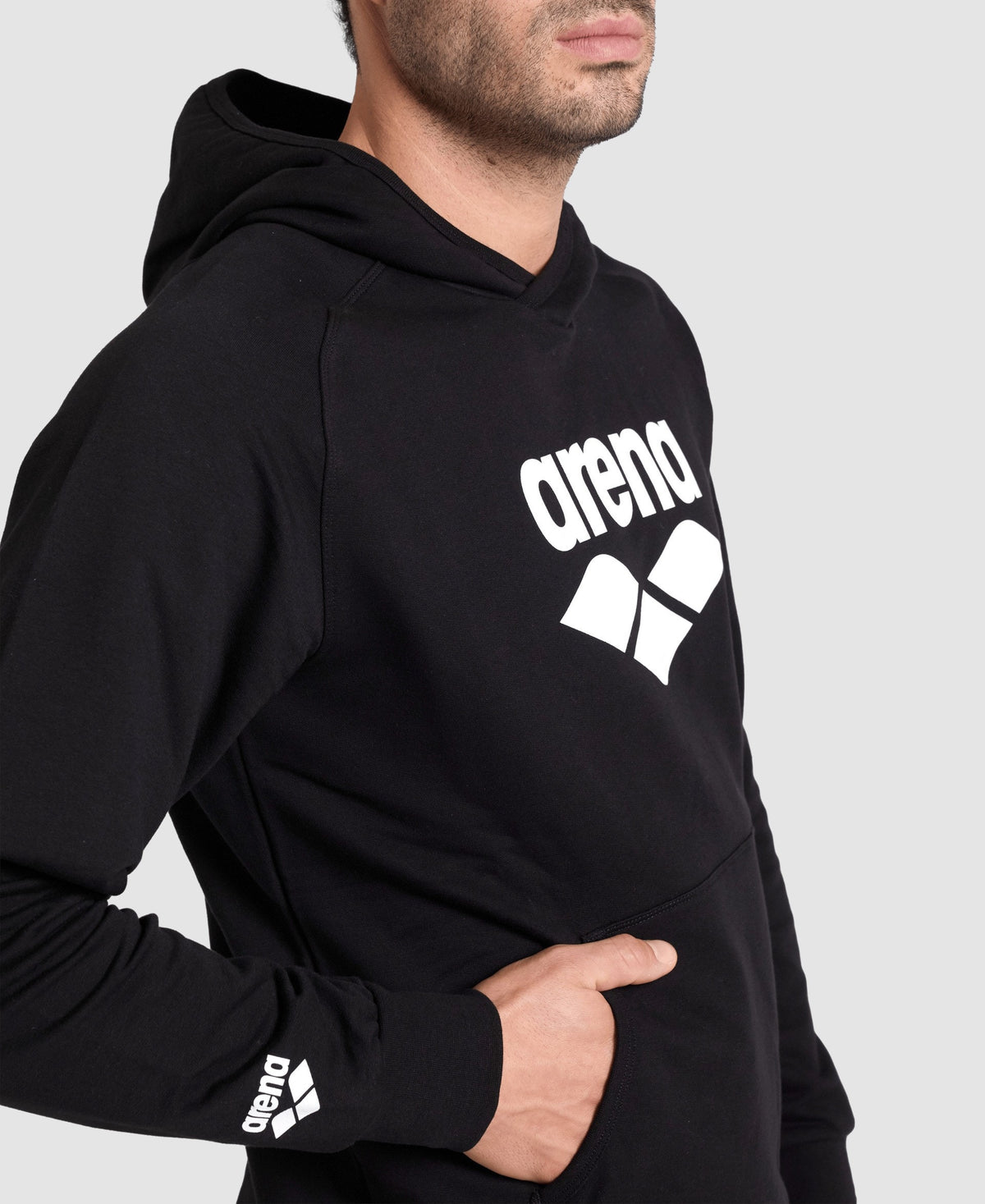 arena Graphic Hooded Sweatshirt