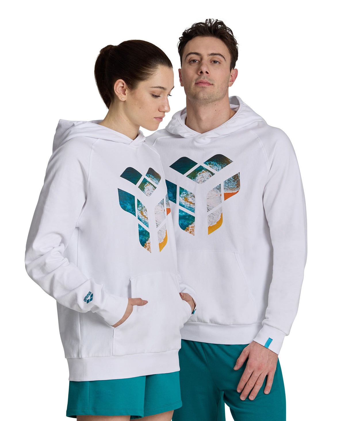 arena Planet Water Hooded Sweat