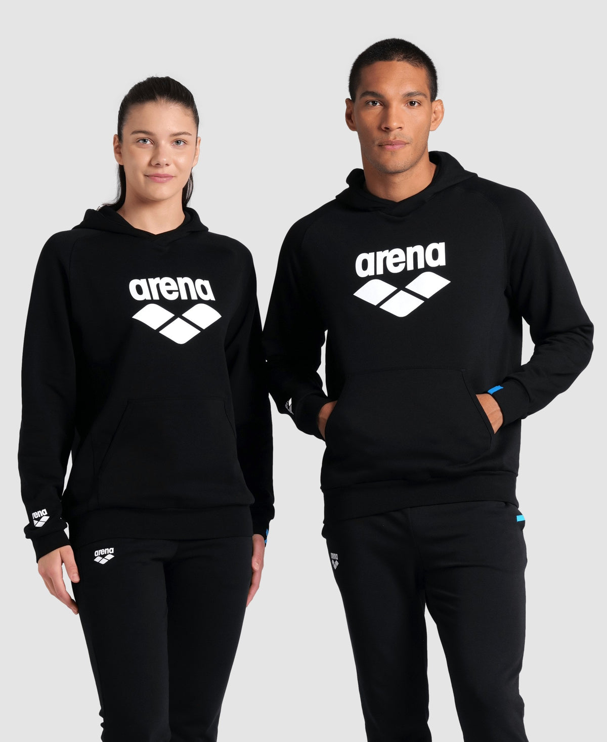 arena Unisex Logo Hooded Sweatshirt