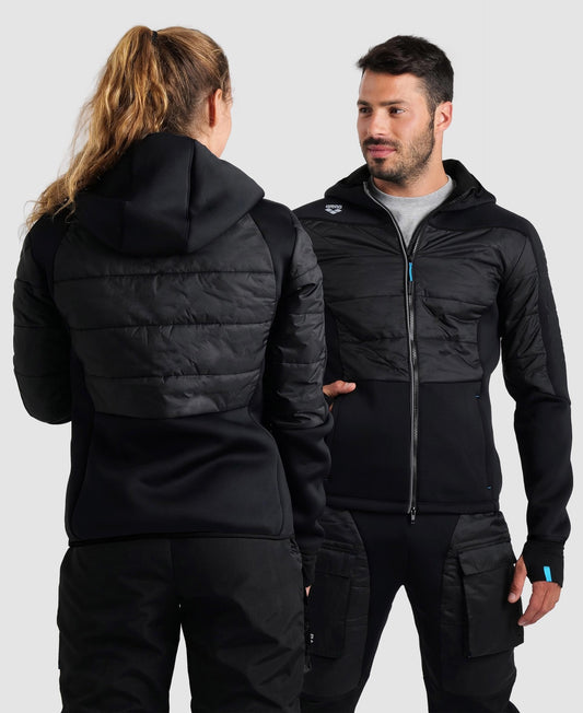 arena Team Half-Quilted Hooded Jacket