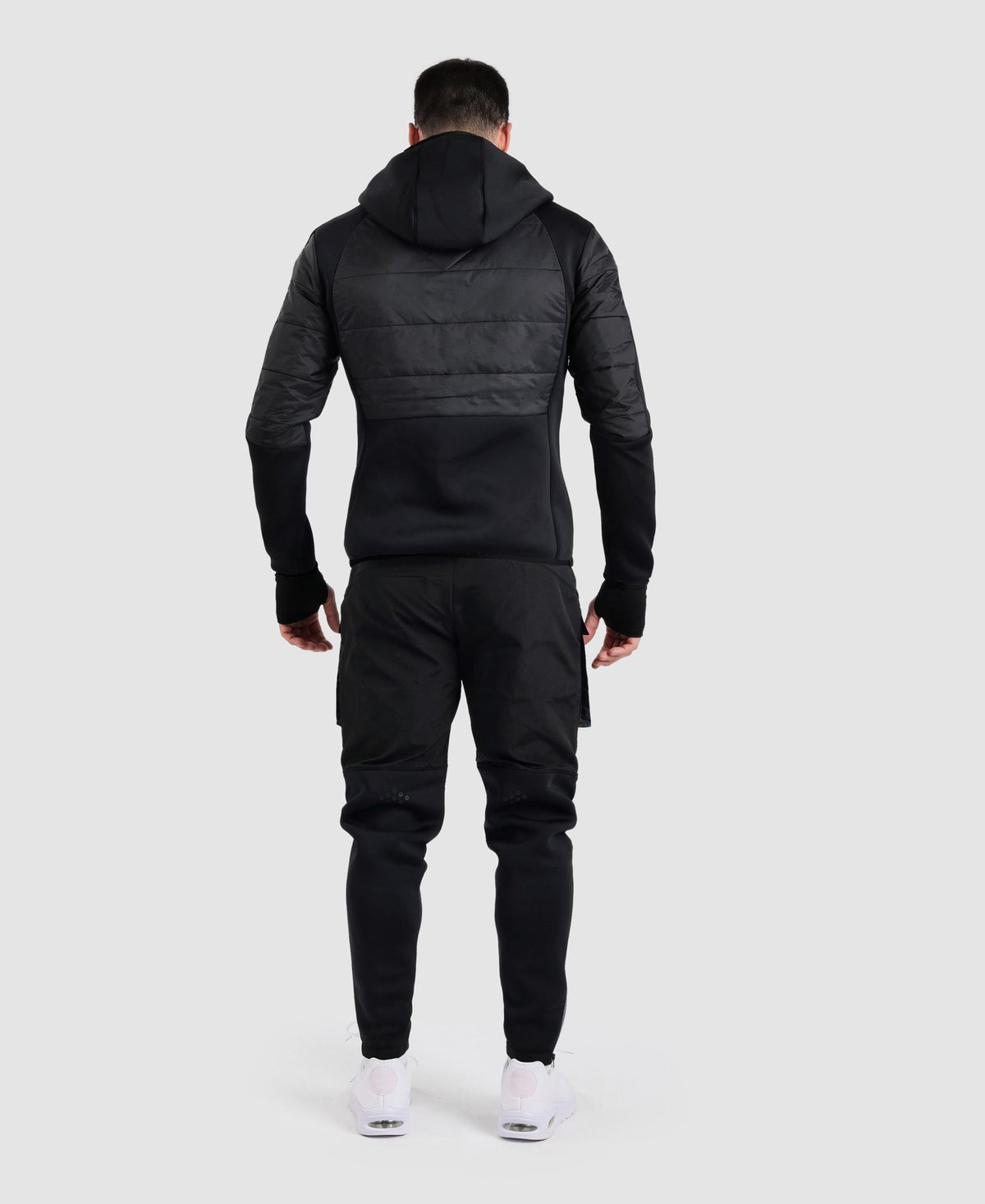 arena Team Half-Quilted Hooded Jacket