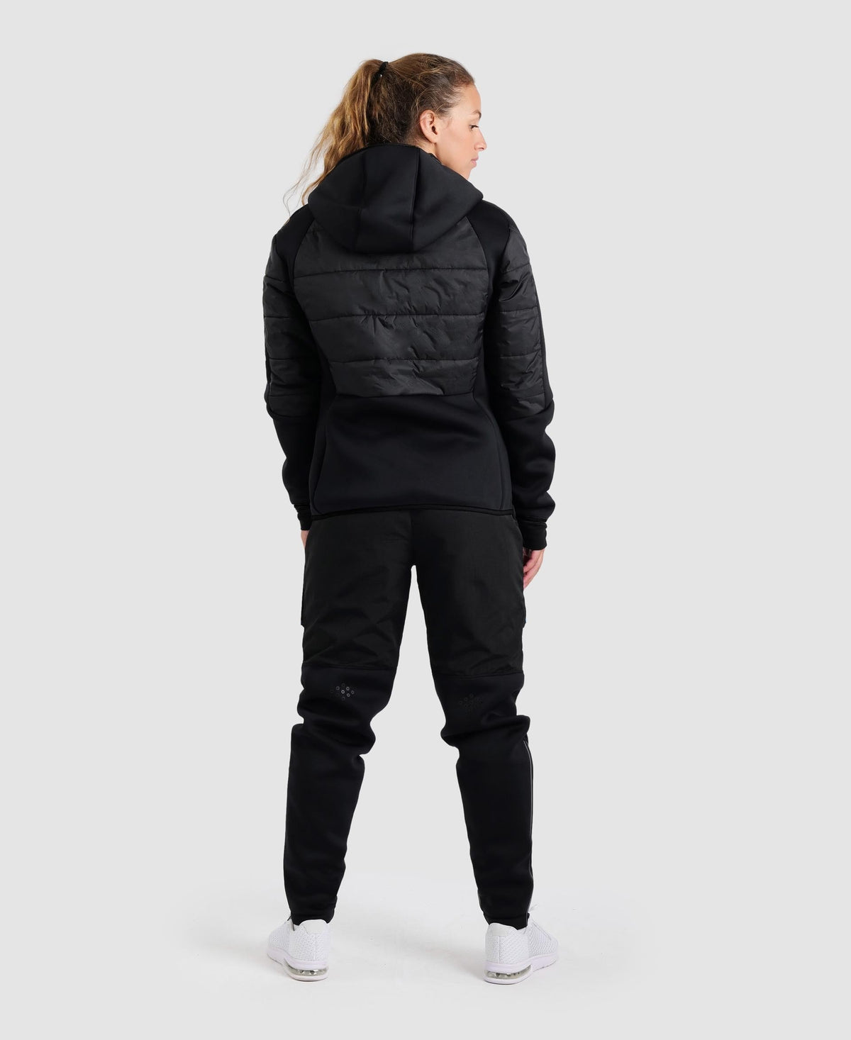 arena Team Half-Quilted Hooded Jacket