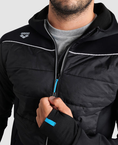arena Team Half-Quilted Hooded Jacket