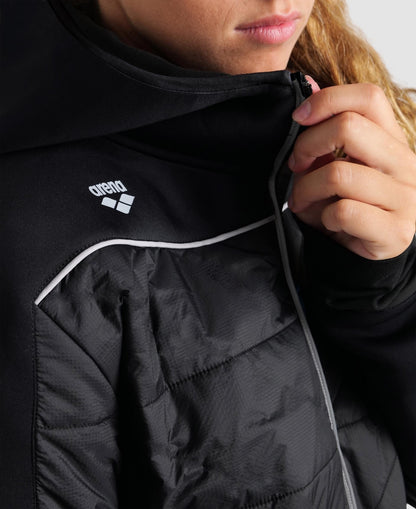 arena Team Half-Quilted Hooded Jacket