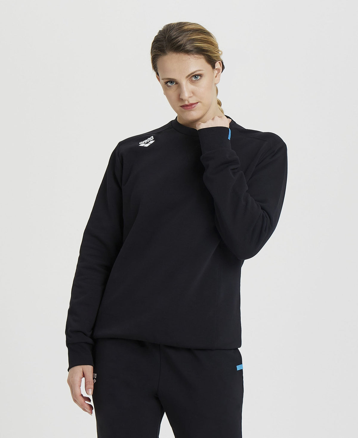 arena Unisex Solid Crewneck