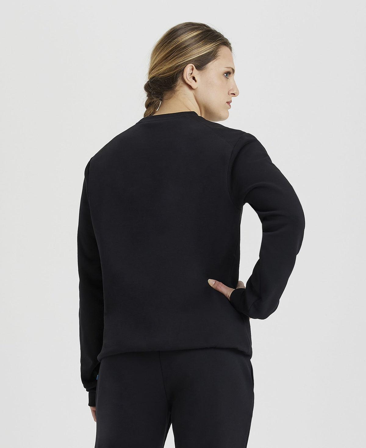 arena Unisex Solid Crewneck
