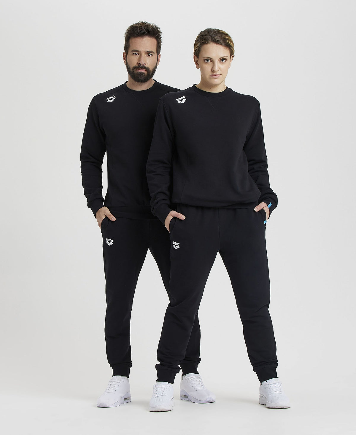 arena Unisex Solid Crewneck