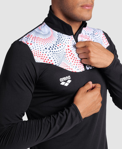 arena Fireflow Men's Half Zipped Shirt