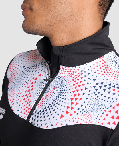 arena Fireflow Men's Half Zipped Shirt