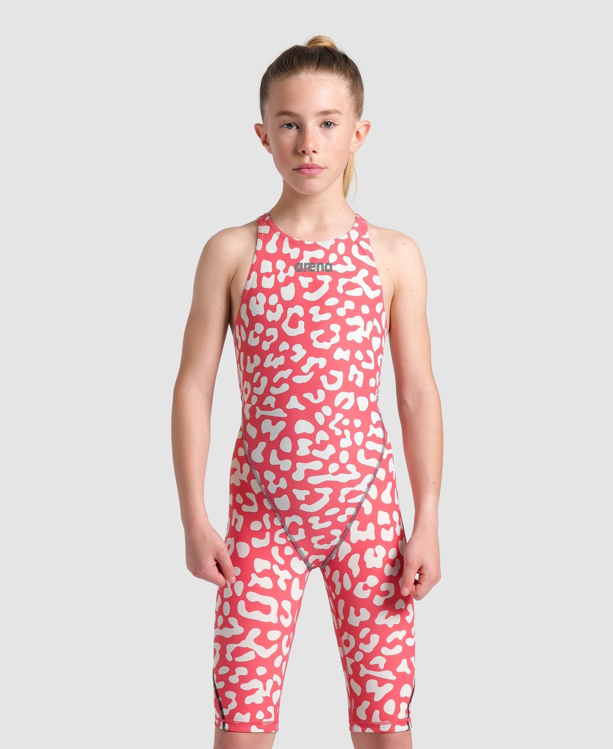 arena Powerskin ST Next Leopard Limited Edition Open Back Jr