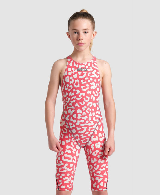 arena Powerskin ST Next Leopard Limited Edition Open Back Jr