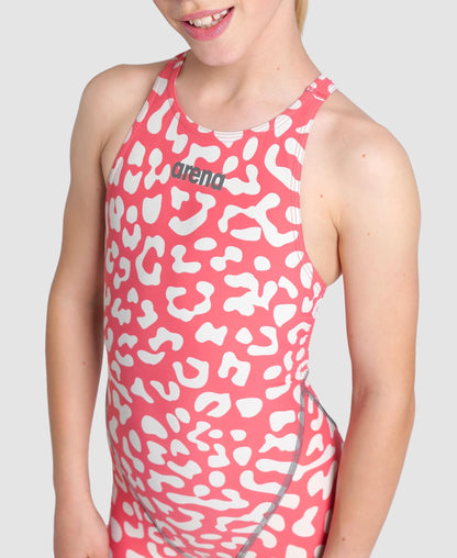 arena Powerskin ST Next Leopard Limited Edition Open Back Jr