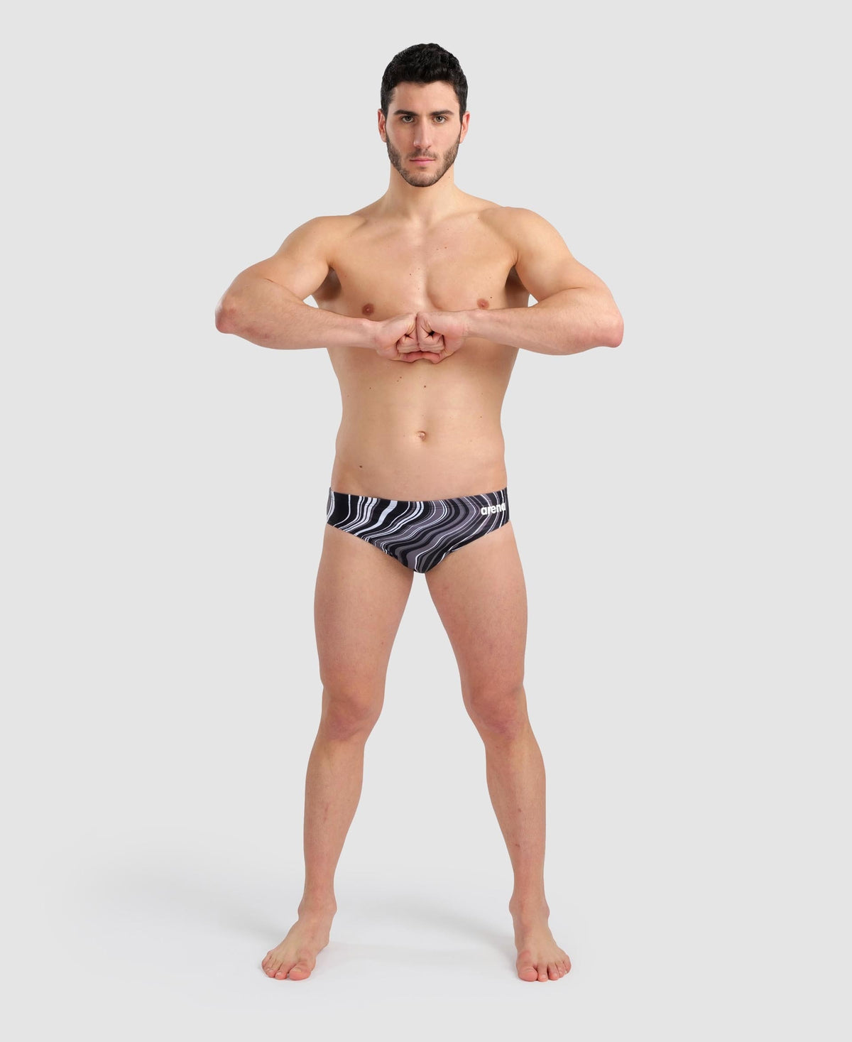 arena Marbled Brief - FINAL SALE