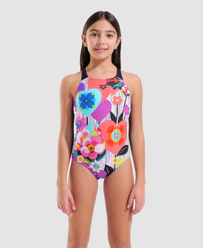 arena Roses V Back One Piece