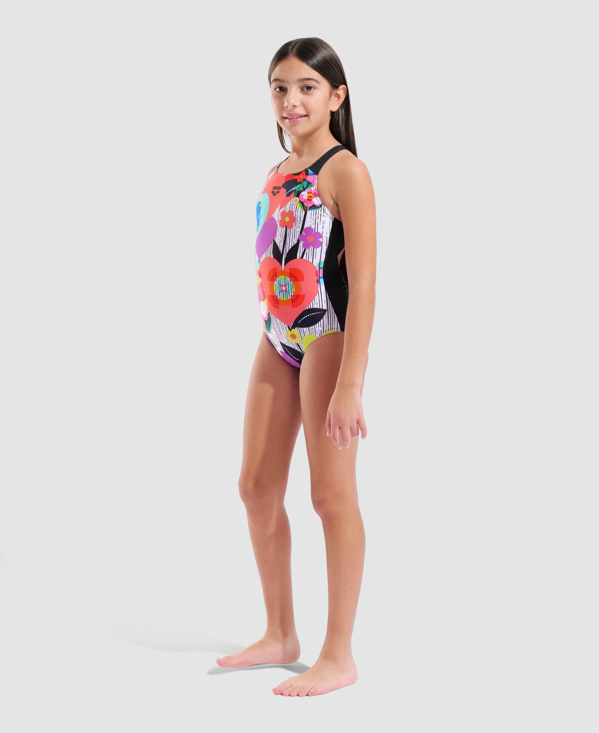 arena Roses V Back One Piece