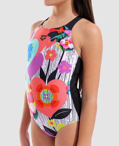 arena Roses V Back One Piece