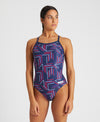 Navy-Red Multi