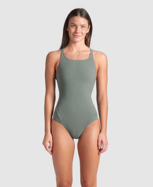 arena Mesh Panel Power Back One Piece