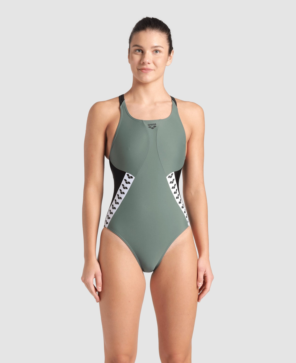 arena Stripe Swim Pro Back