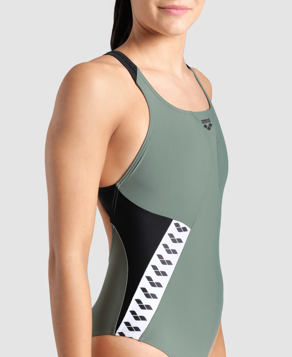 arena Stripe Swim Pro Back