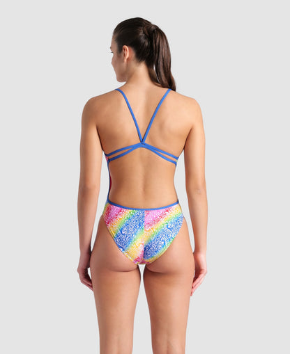 arena Let It Beat Lace Back One Piece